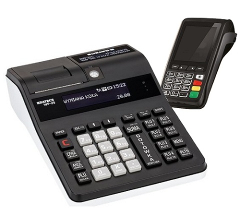 Kasa fiskalna Online Datecs WP-25 PLUS + terminal płatniczy