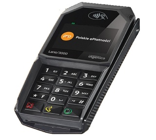 Terminal płatniczy INGENICO LANE 3000
