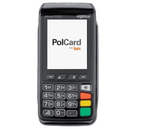 Terminal płatniczy INGENICO MOVE 3500 - POLCARD