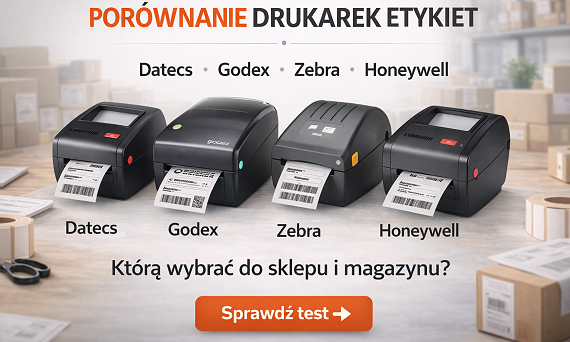 Porównanie drukarek etykiet – DATECS ALPHA, GODEX DT4x, ZEBRA ZD230 i HONEYWELL PC42D