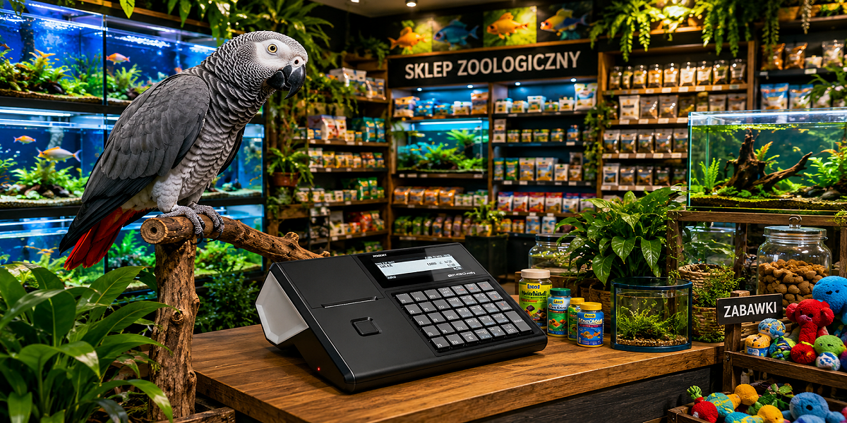 Kasa fiskalna online do sklepu zoologicznego