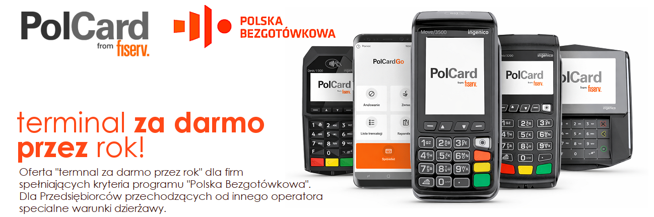 Terminale płatnicze POLCARD w ofercie MAXKAS Kraków