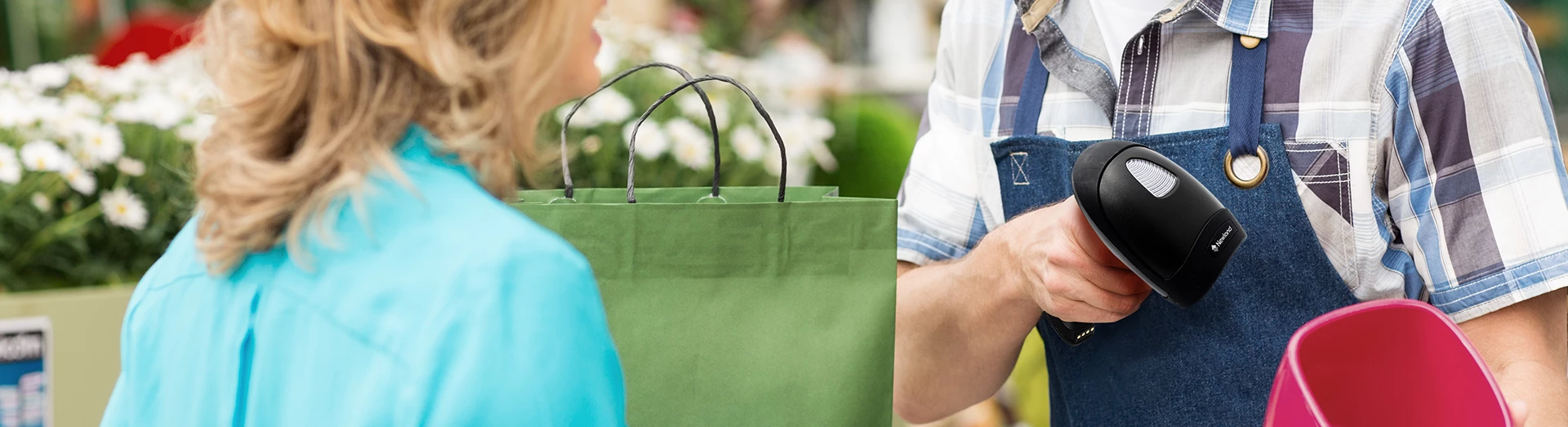 Bezprzewodowy czytnik kodów NEWLAND HR33 MARLIN BT