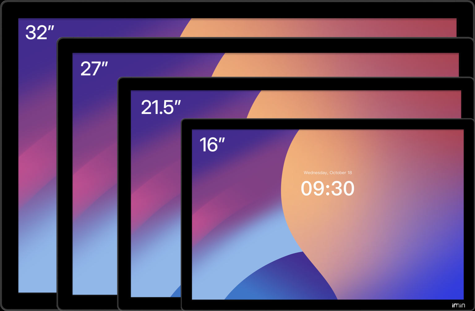Monitor kiosku samoobsługowego IMIN CRANE